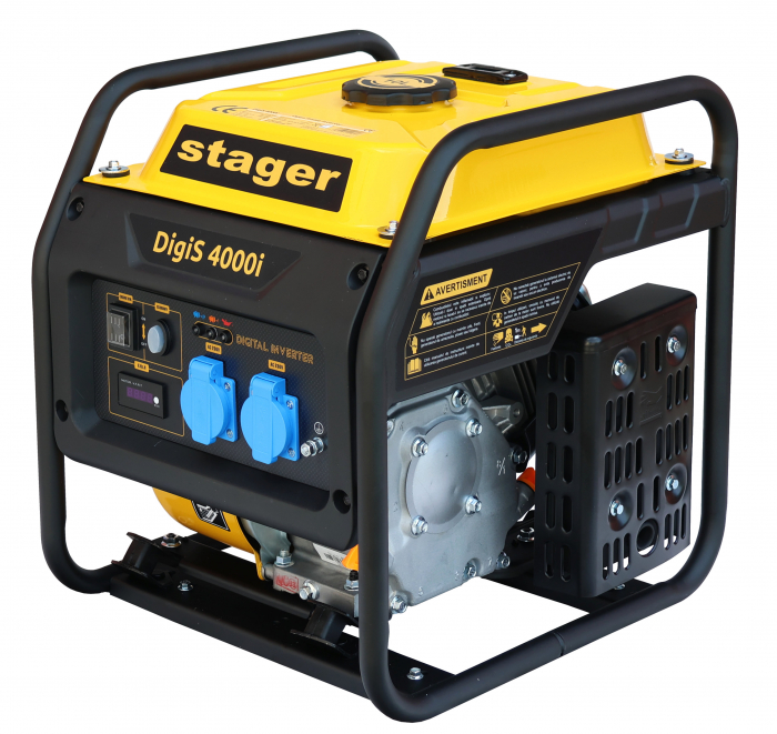 Generator de curent tip inverter, monofazat, Stager DigiS 4000i, 4 kW, benzina [2]