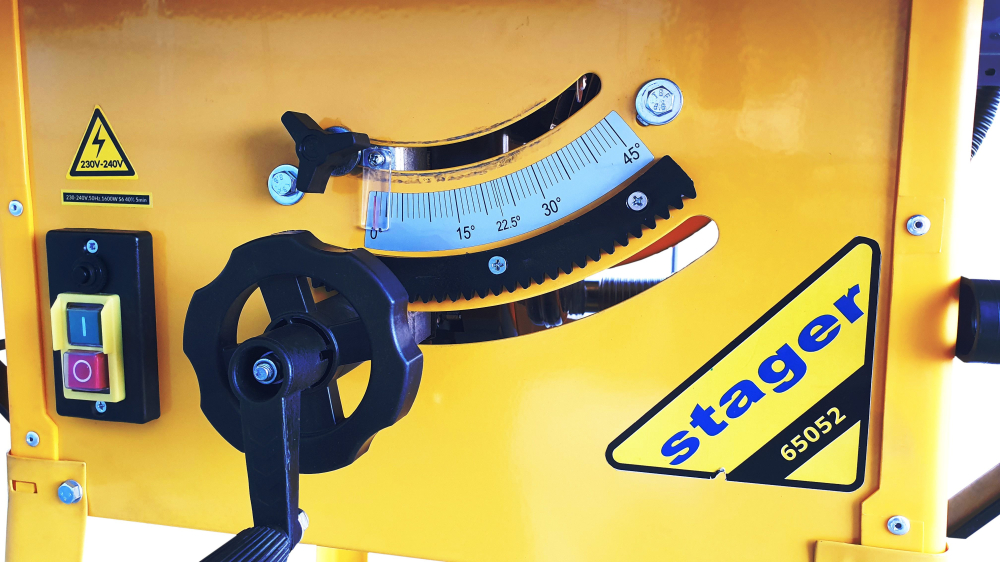 Stager FCM1600 Masa de taiere cu ferastrau circular 1600W, 220V, 250mm [4]