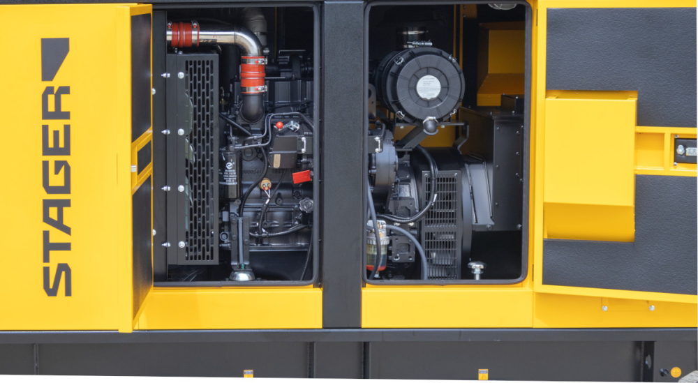 Stager YDSD138S3 Generator insonorizat 138kVA, 180A, 1500rpm, trifazat, diesel [3]