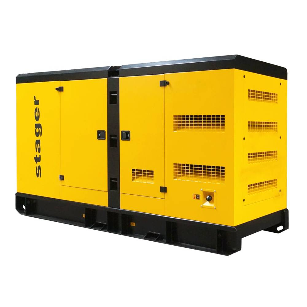 Stager YDSD206S3 Generator insonorizat 206kVA, 271A, 1500rpm, trifazat, diesel [1]