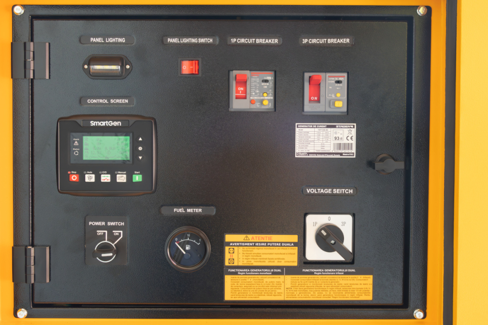 Generator insonorizat dual Stager YDY12S-S3, 12 kVA, 16A, 1500 rpm, trifazat, diesel [7]