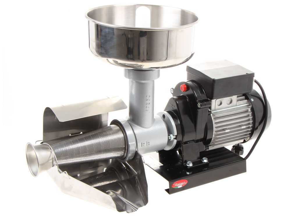 Storcator de rosii electric nr. 5, Reber 9000 N, 600 W, 150-350 kg/h [10]
