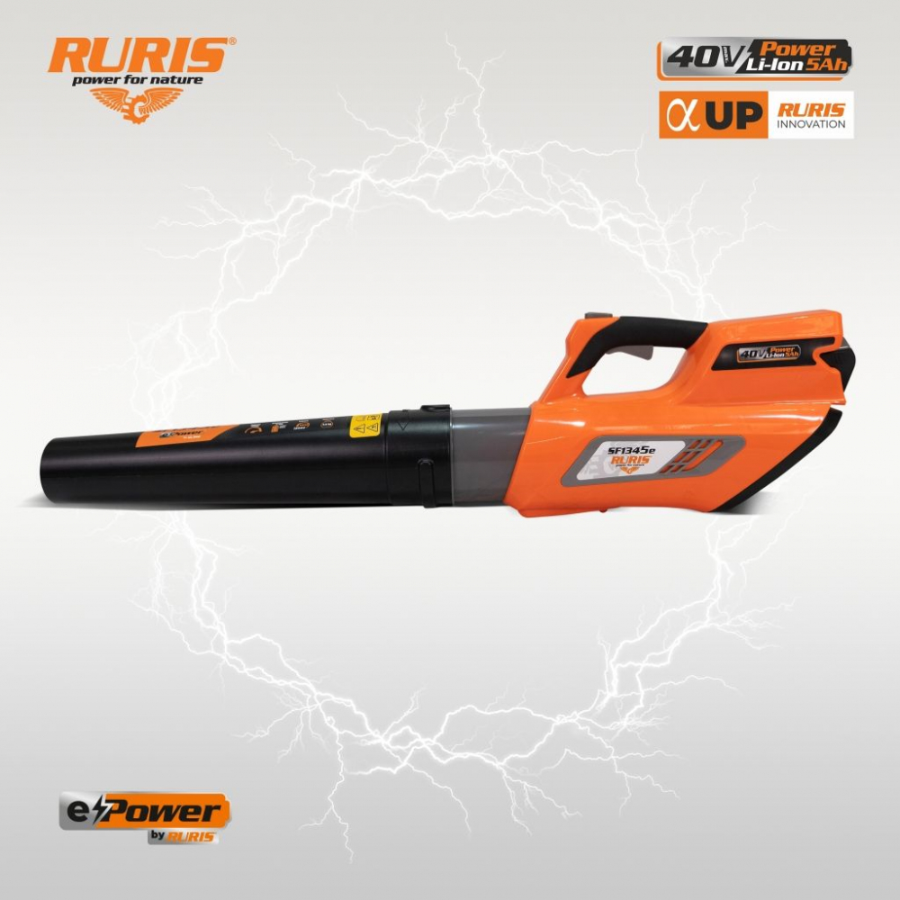 Suflanta frunze pe acumulator Ruris SF1345e, 40V, 620 mc/h (fara acumulator si incarcator) [6]