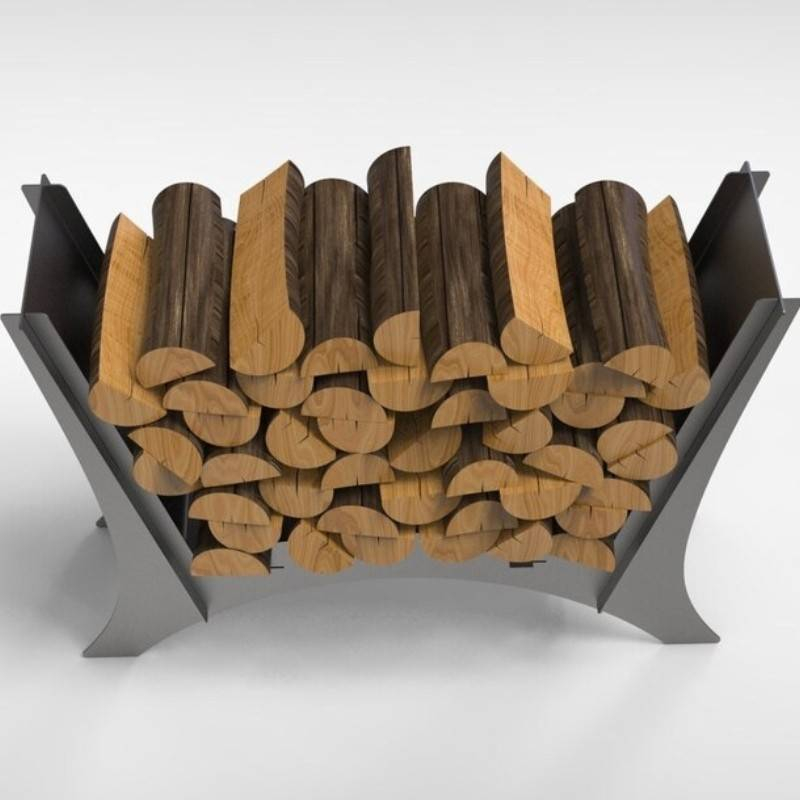 Suport pentru lemne, Krodesign KRO-1152, dimensiune 600 x 900 x 280 mm [4]