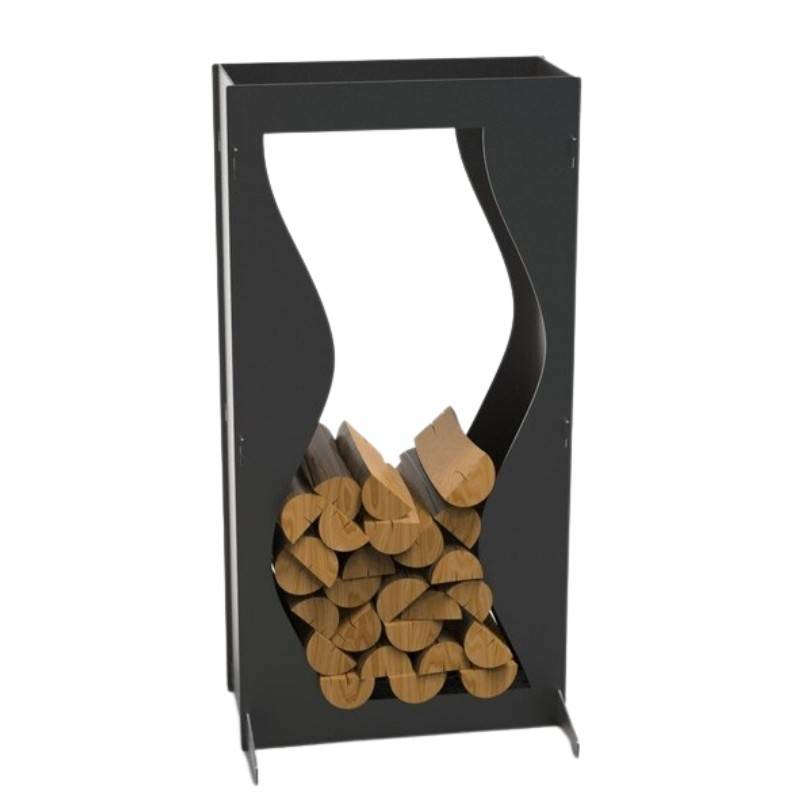 Suport pentru lemne, Krodesign Wave KRO-1154, dimensiune 1100 x 550 x 230 mm [2]