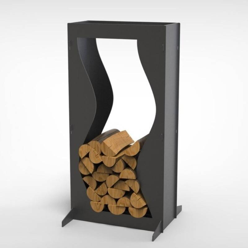Suport pentru lemne, Krodesign Wave KRO-1154, dimensiune 1100 x 550 x 230 mm [3]