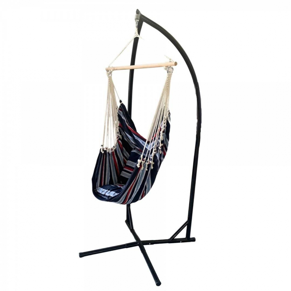 Suport scaun hamac VivaTechnix VMD-1023, dimensiuni 90 x 90 x 235 cm, max. 160 kg [6]