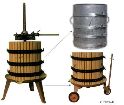 Teasc (presa) pentru struguri cu actionare manuala, cu clichet BCM T45, 100 kg/transa [7]
