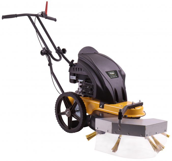 Masina de curatat rosturi Texas PRO WEED 710, 4 CP, benzina, perie nylon/metal 70 cm [2]