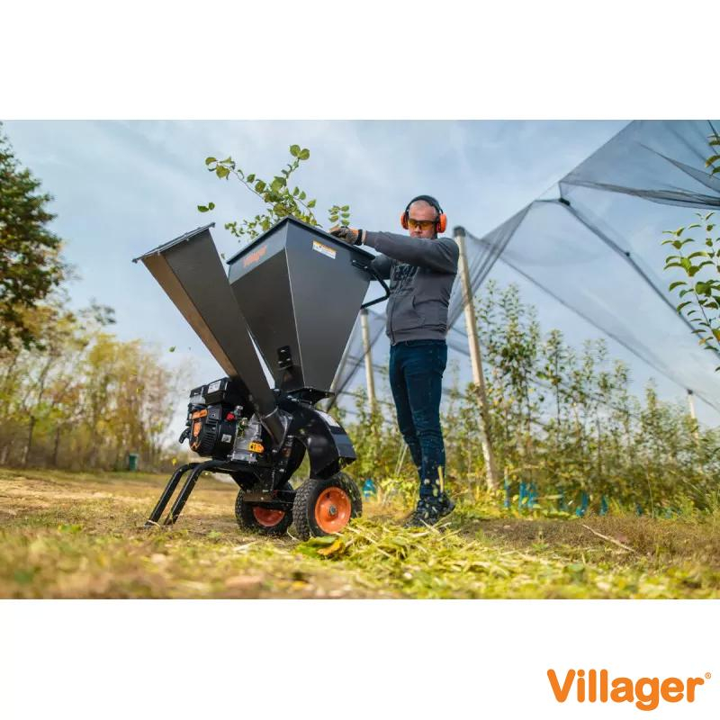 Tocator crengi si resturi vegetale Villager VPC 250 S, 5.5 CP, benzina, max. 76 mm [6]