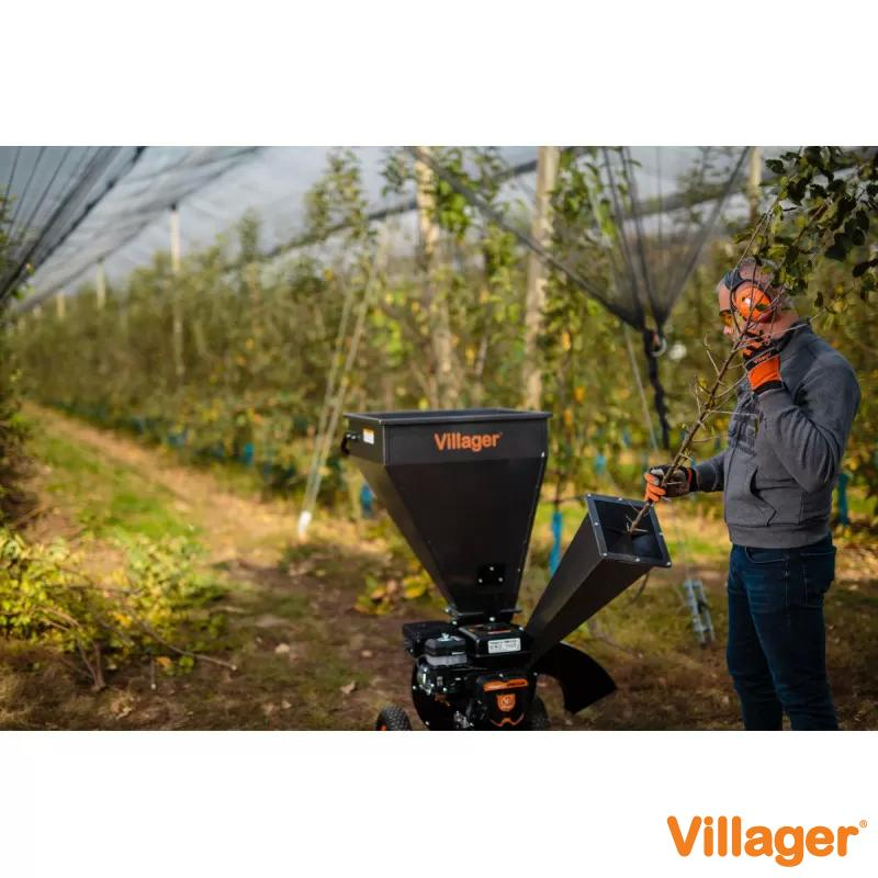 Tocator crengi si resturi vegetale Villager VPC 250 S, 5.5 CP, benzina, max. 76 mm [4]