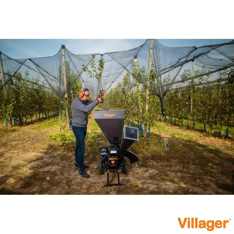 Tocator crengi si resturi vegetale Villager VPC 250 S, 5.5 CP, benzina, max. 76 mm [3]