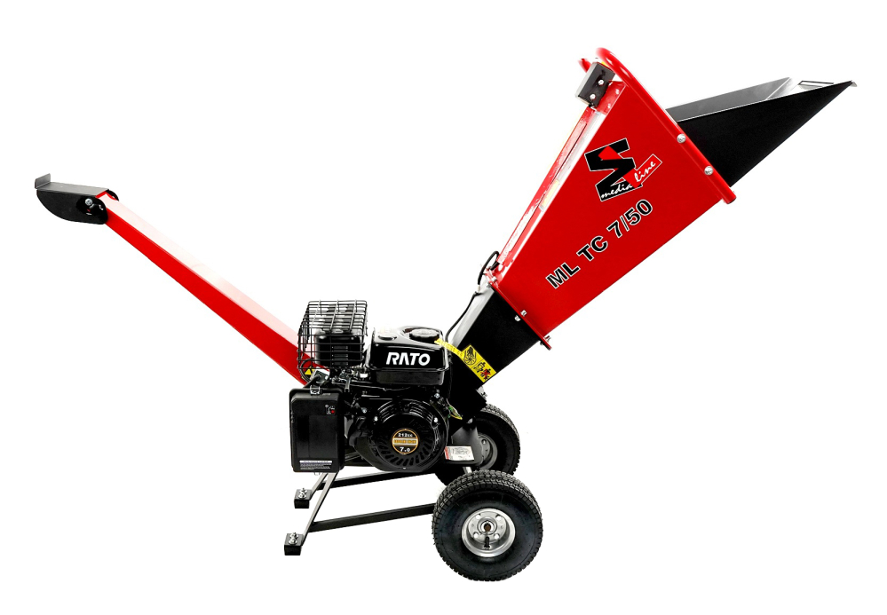Tocator de crengi si resturi vegetale Media Line ML TC 7/50, 7 CP, benzina, max. 50 mm, pornire la sfoara [4]