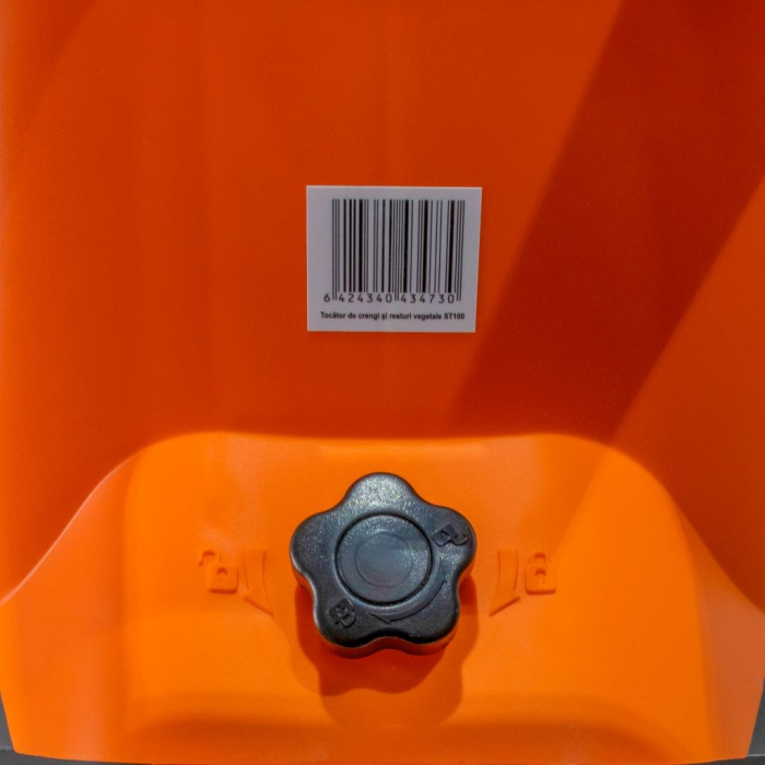 Tocator de crengi si resturi vegetale Ruris ST100, 2500 W, max. 30 mm, 40 L [9]
