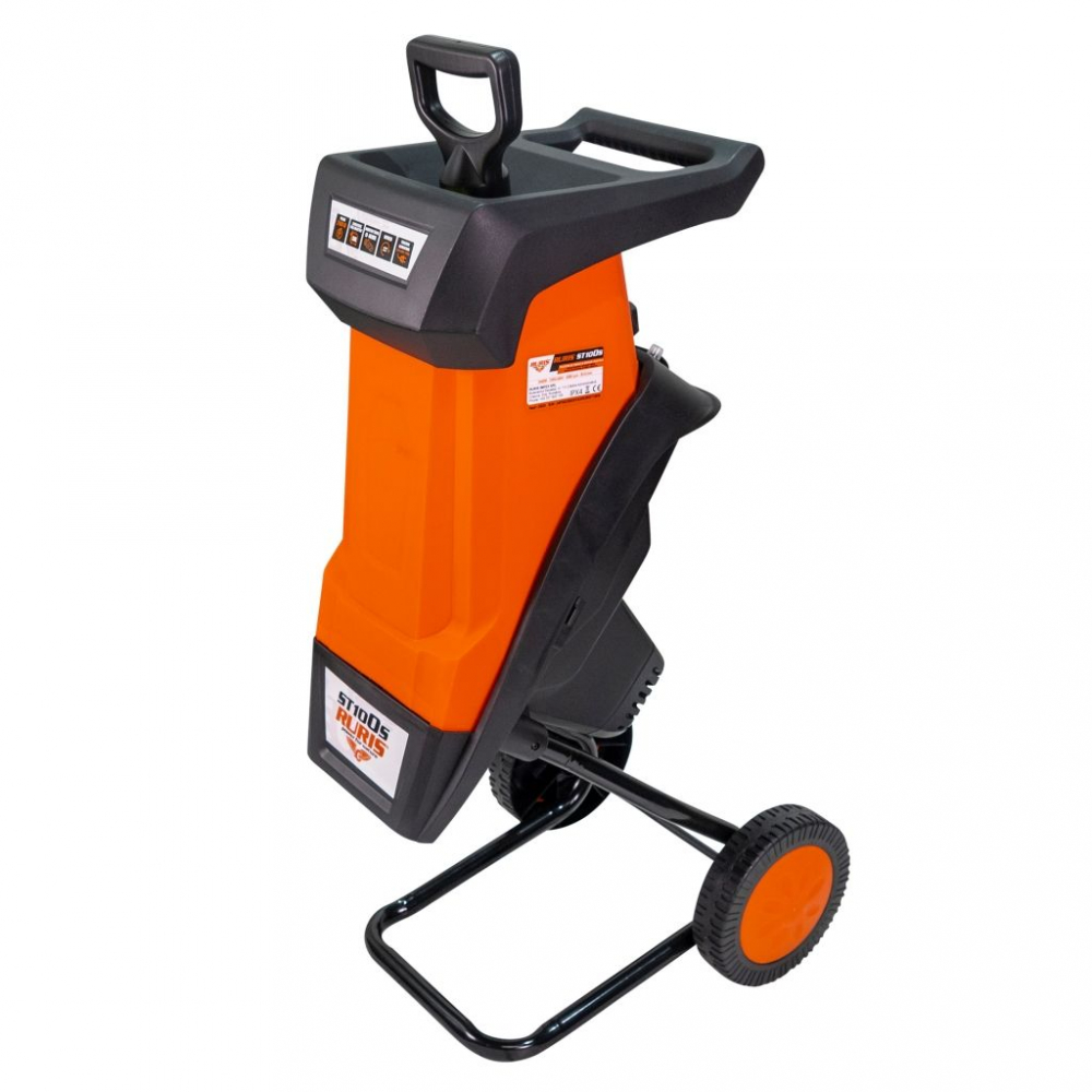 Tocator de crengi si resturi vegetale Ruris ST100S, 2400 W, max. 40 mm, 50 L [4]