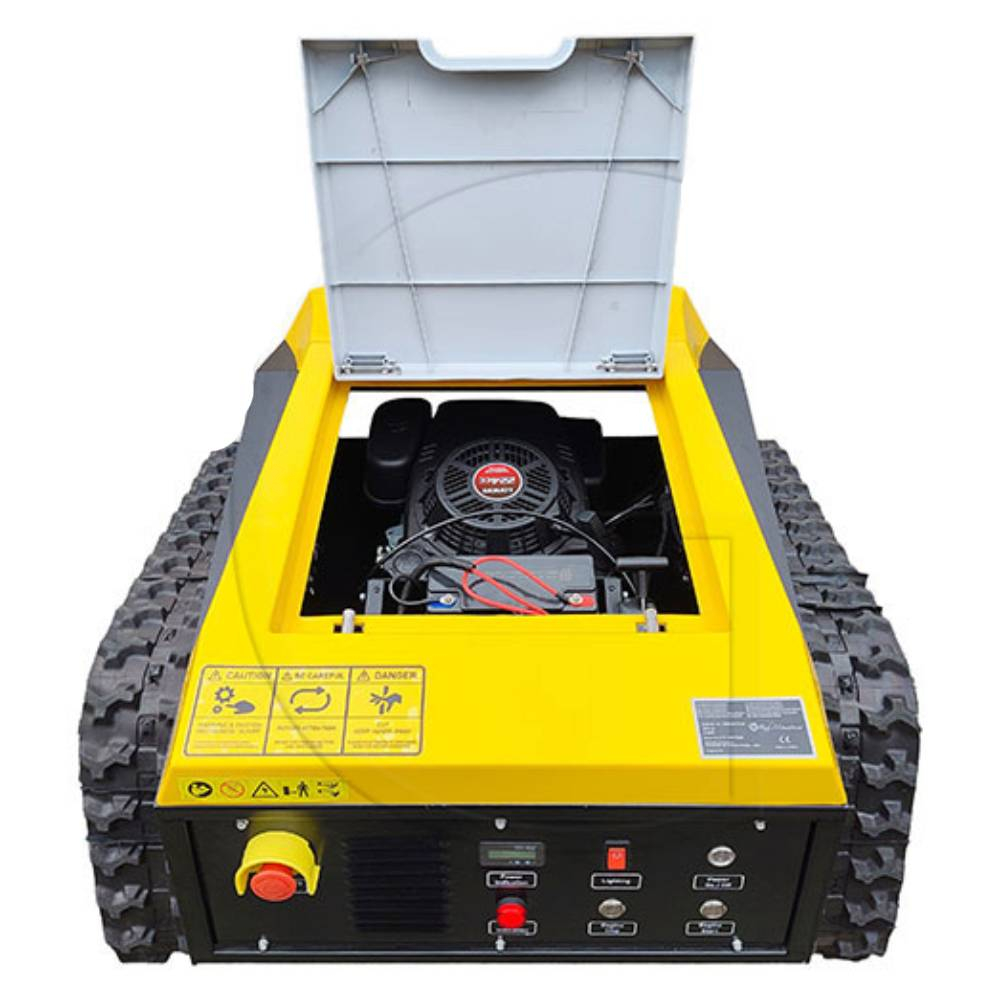 Tocator de vegetatie hibrid cu telecomanda Red Mountain RM-21TRC, motor benzina Loncin 5.5 CP, latime lucru 530 mm, baterie 24V [7]