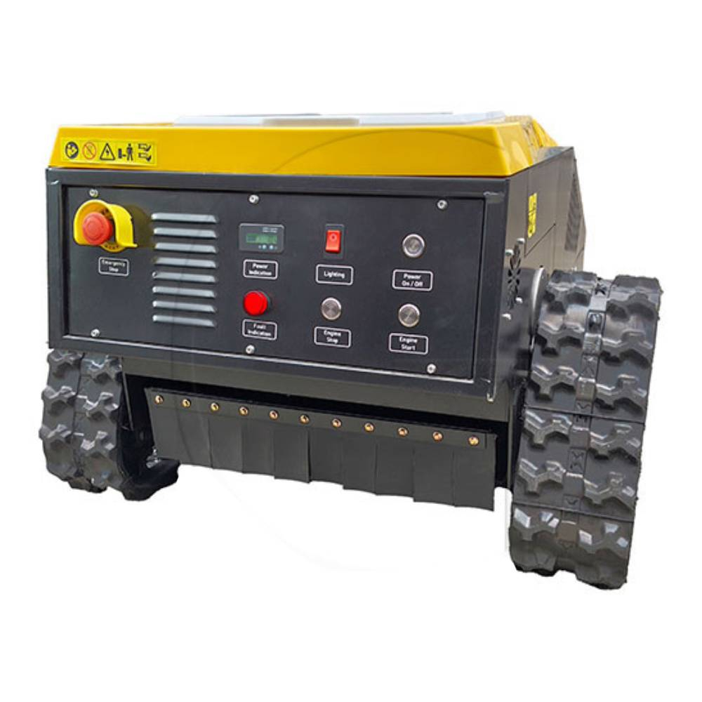 Tocator de vegetatie hibrid cu telecomanda Red Mountain RM-21TRC, motor benzina Loncin 5.5 CP, latime lucru 530 mm, baterie 24V [3]