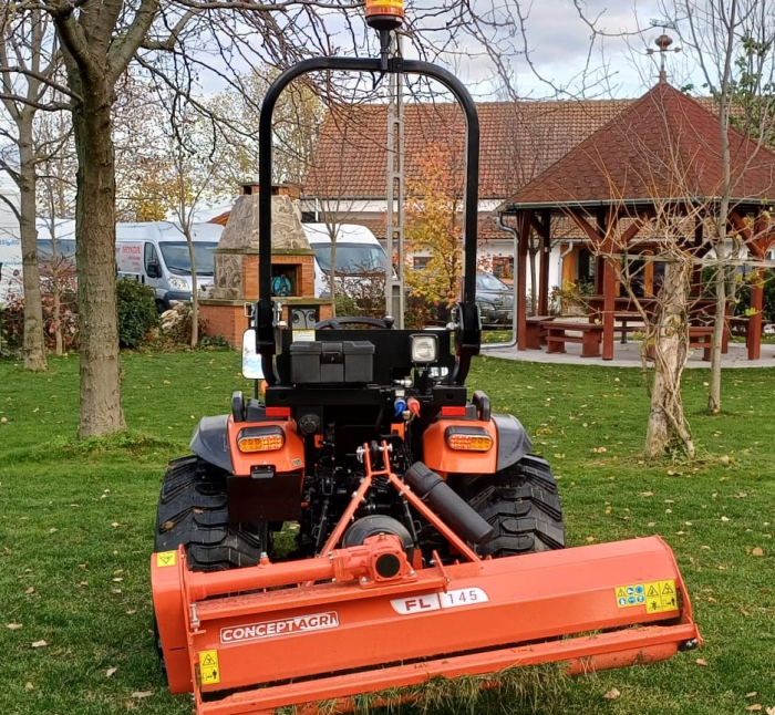 Tractor ACE VEER 3000 4WD, motor Mitsubishi 25 CP, diesel, EURO V, 4x4, 9+3 viteze, anvelope profil agricol 6.00-12 & 8.3x20 [18]