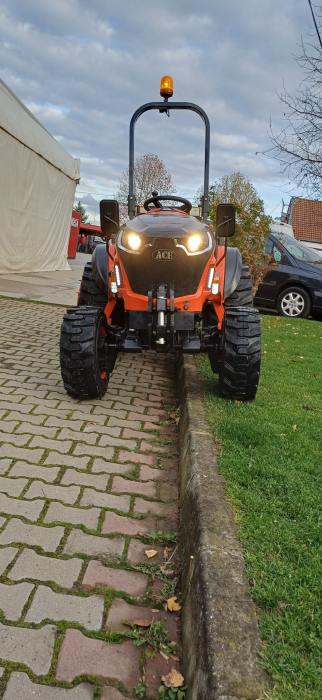Tractor ACE VEER 3000 4WD, motor Mitsubishi 25 CP, diesel, EURO V, 4x4, 9+3 viteze, anvelope profil industrial 23x8.50-12 & 33x15.5-16.5 [15]
