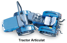 Tractor BCS INVICTUS 35 AR, 25 CP, diesel, EURO V, 4x4, 8+4 viteze, articulat [2]