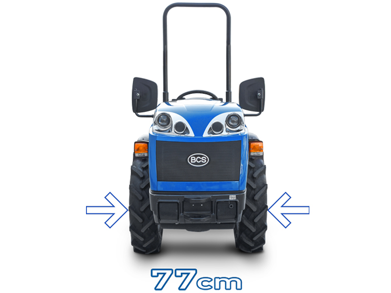Tractor BCS INVICTUS 35 JUNIOR MICRO AR, 25 CP, diesel, EURO V, 4x4, 8+4 viteze, articulat [3]