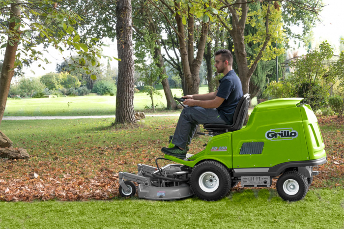 Tractoras cu masa frontala Grillo FD 280, 14 CP, benzina, 113 cm, cos 280 L [6]