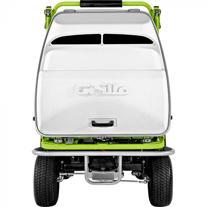 Tractoras de tuns iarba cu masa frontala Grillo FD 450, 18 CP, benzina, 113 cm, cos 450 L [4]
