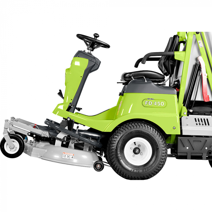Tractoras de tuns iarba cu masa frontala Grillo FD 450, 18 CP, benzina, 113 cm, cos 450 L [7]