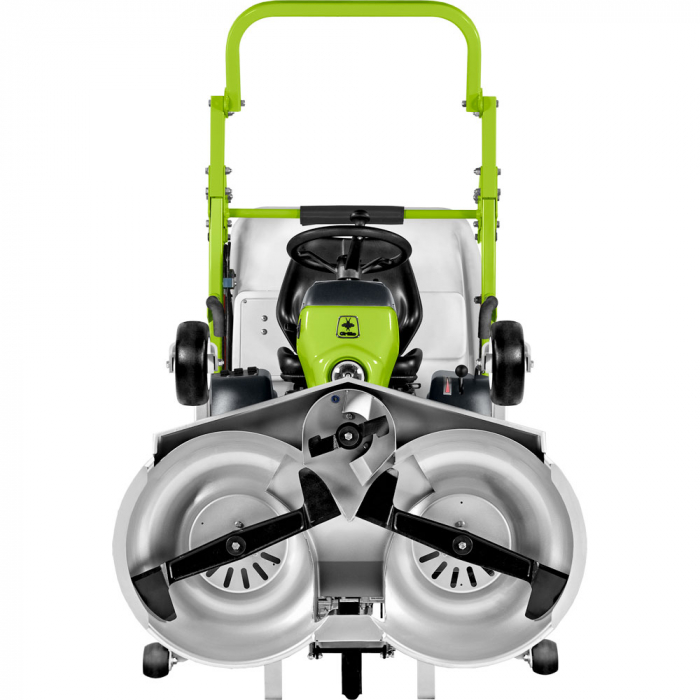 Tractoras de tuns iarba cu masa frontala Grillo FD 450, 18 CP, benzina, 113 cm, cos 450 L [2]