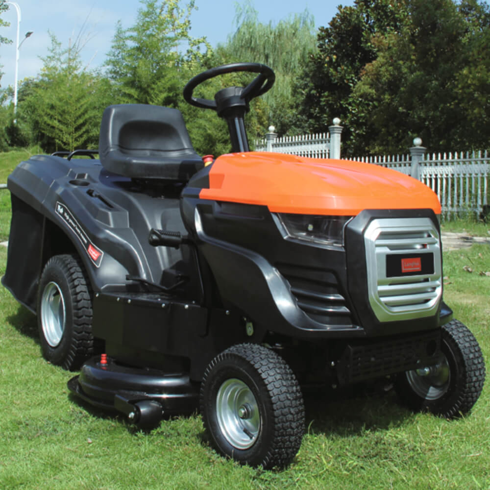 Tractoras de tuns gazon Bisonte Agro BTA-TTG1070, 14 CP, benzina, 107 cm, cos 220 L [2]