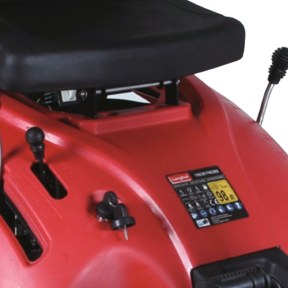 Tractoras de tuns gazon Bisonte Agro BTA-TTG630, 7 CP, benzina, 61 cm, cos 150 L [2]