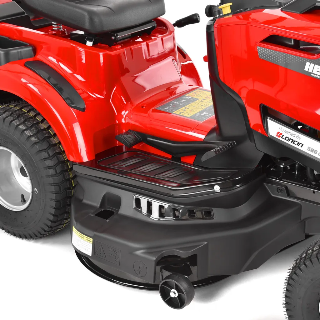 Tractoras de tuns gazon HECHT 5102 TWIN, 17 CP, benzina, 102 cm, cos 245 L [18]