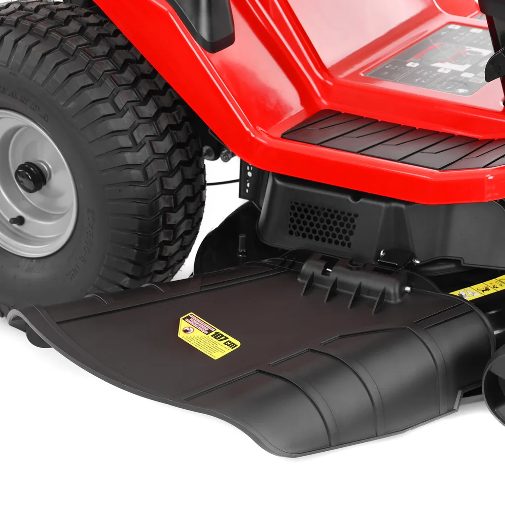 Tractoras de tuns gazon HECHT 5118, 13.6 CP, benzina, 107 cm, fara cos [4]
