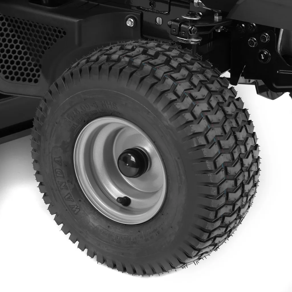 Tractoras de tuns gazon HECHT 5118, 13.6 CP, benzina, 107 cm, fara cos [3]