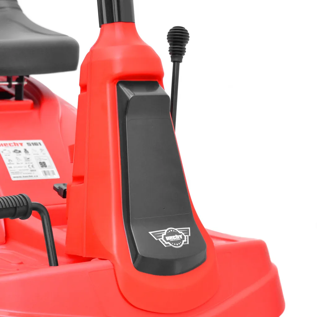Tractoras de tuns gazon HECHT 5161, 6.5 CP, benzina, 61 cm, cos 150 L [2]