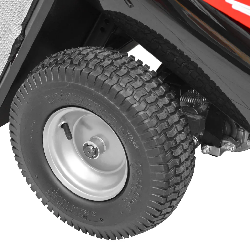 Tractoras de tuns gazon HECHT 5161, 6.5 CP, benzina, 61 cm, cos 150 L [13]