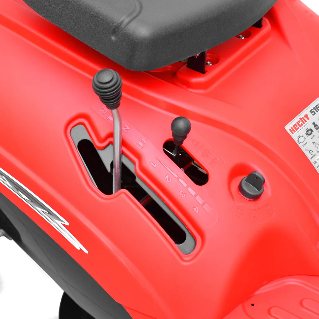 Tractoras de tuns gazon HECHT 5161, 6.5 CP, benzina, 61 cm, cos 150 L [12]
