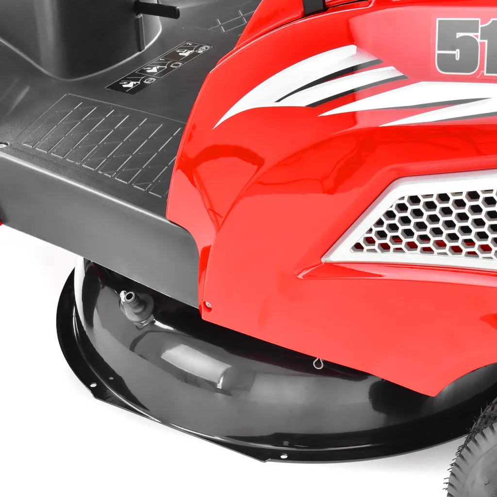 Tractoras de tuns gazon HECHT 5162, motor B&S 6.5 CP, benzina, 62 cm, cos 130 L [6]