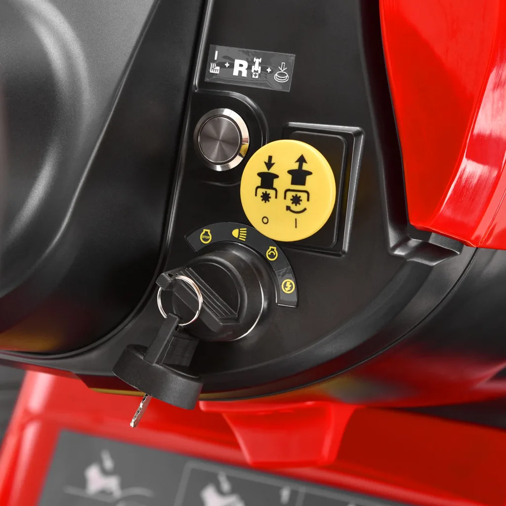 Tractoras de tuns gazon HECHT 5186, 12.4 CP, benzina, 86 cm, cos 245 L [11]