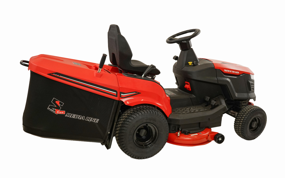 Tractoras de tuns gazon Media Line TG 98-452 E, 12.5 CP, benzina, 98 cm, cos 245 L [4]