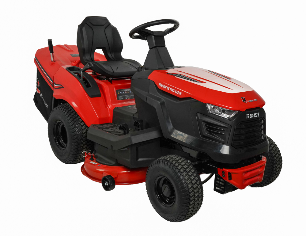 Tractoras de tuns gazon Media Line TG 98-452 E, 12.5 CP, benzina, 98 cm, cos 245 L [2]