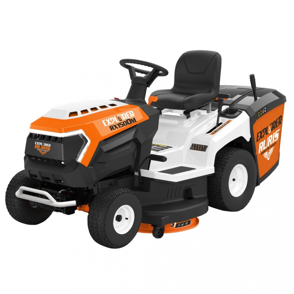 Tractoras de tuns gazon Ruris RX EXPLORER 1500M, 15 CP, benzina, 98 cm, 250 L [2]