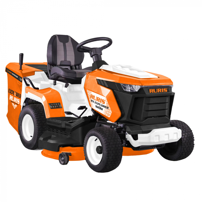 Tractoras de tuns gazon Ruris RX EXPLORER 920M, 16 CP, benzina, 92 cm, 280 L [1]