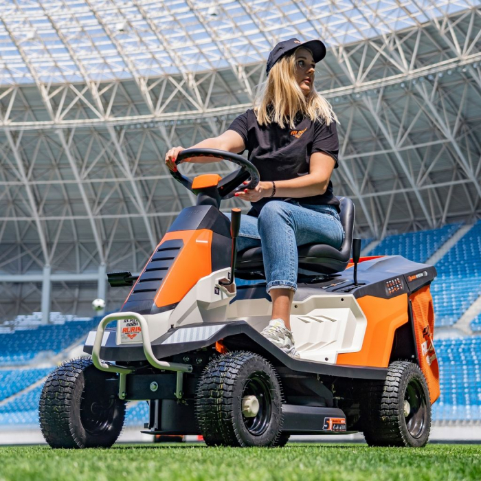 Tractoras de tuns gazon Ruris RX PILOT 002H, 9.5 CP, benzina, 65 cm, 150 L [11]