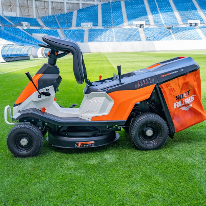 Tractoras de tuns gazon Ruris RX PILOT 002H, 9.5 CP, benzina, 65 cm, 150 L [13]