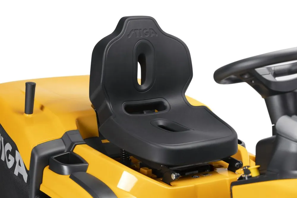 Tractoras de tuns gazon STIGA ESTATE 384, 9.2 CP, benzina, 84 cm, cos 240 L [6]