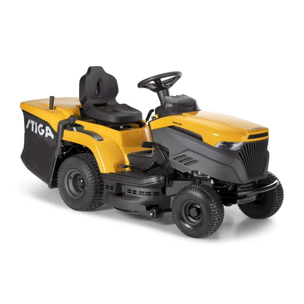 Tractoras de tuns gazon STIGA ESTATE 384, 9.2 CP, benzina, 84 cm, cos 240 L [2]