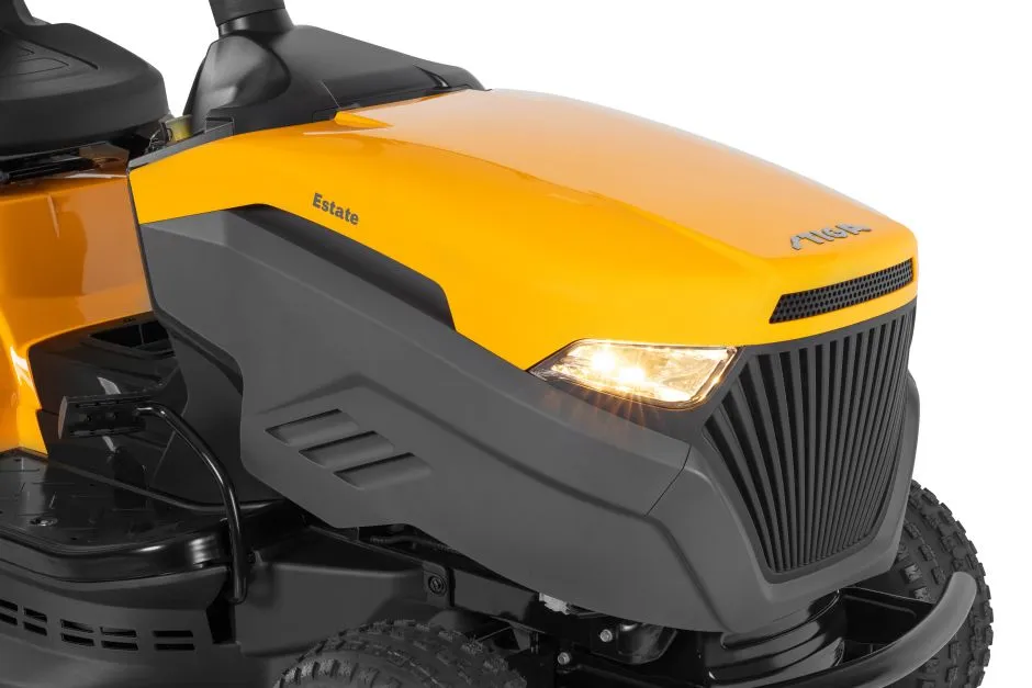 Tractoras de tuns gazon STIGA Estate 384 M, 8.5 CP, benzina, 84 cm, cos 200 L [6]