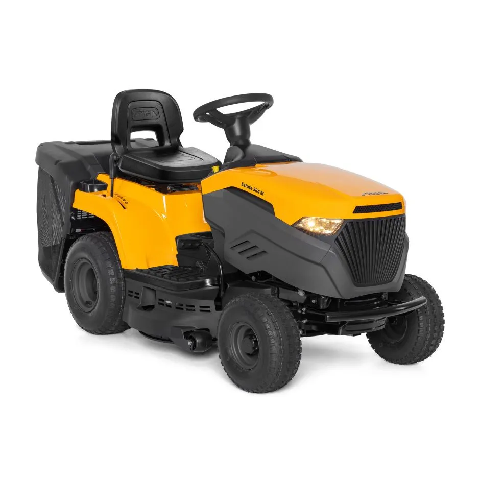Tractoras de tuns gazon STIGA Estate 384 M, 8.5 CP, benzina, 84 cm, cos 200 L [3]