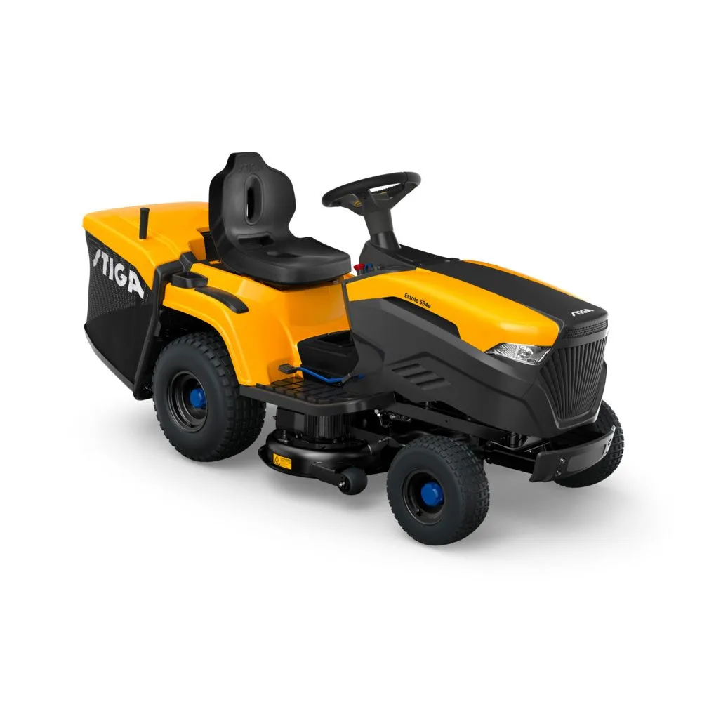 Tractoras de tuns gazon STIGA ESTATE 584e, acumulator Li-Ion 48V, 40Ah, 84 cm, cos 240 L [2]